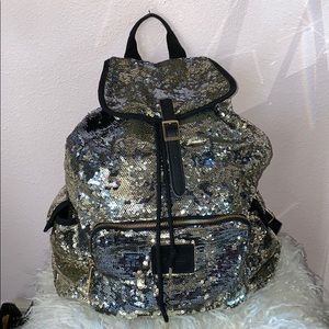 Victoria’s Secret PINK backpack two-toned sequin